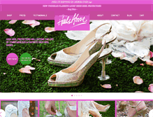 Tablet Screenshot of heelsabove.com